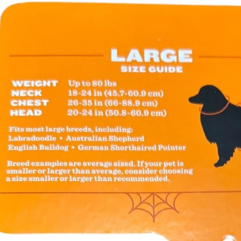 Hyde & Eek Halloween Boutique‎ Target Shopper Dog Costume, Pet Outfit - Large